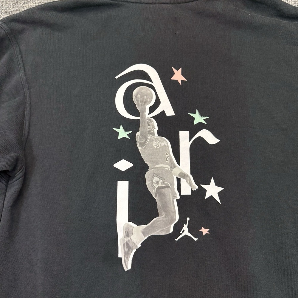 Air‎ Jordan Sport DNA Sweatshirt Men's L Black Hoodie 23 Basketball